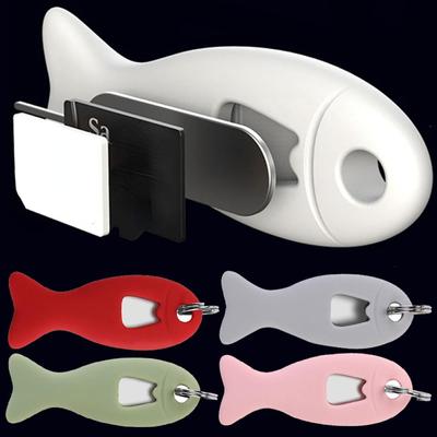 1PCS for SIM Card Removal Needle Pin   Holders Tray Open Mobile Phone SIM Card Storage Case Ejecter Tool with Keychain