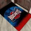 Houston Rockets Carpet Rug for Living Room Bedroom Home Sofa Decoration,Kids play Non-slip Floor Mat