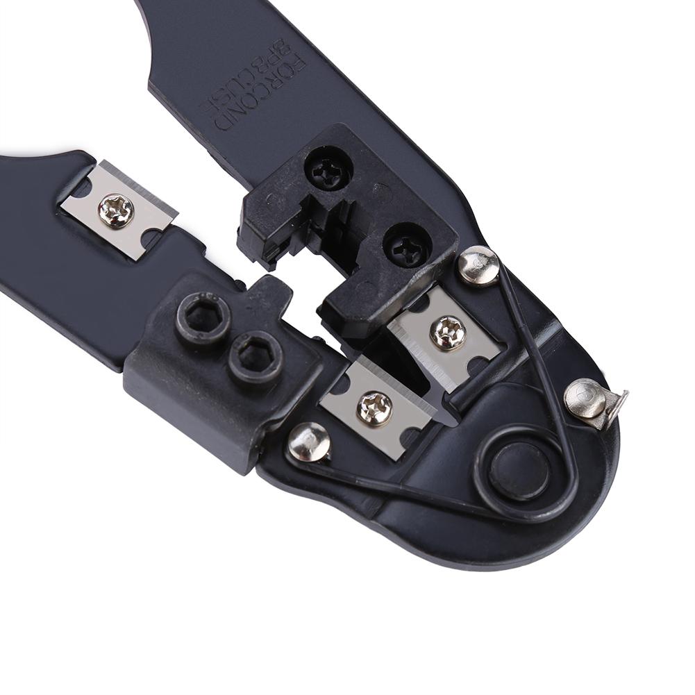 Modular Crimping Cutting Striping Networking Wire Tool Kit for 8P8C rj45