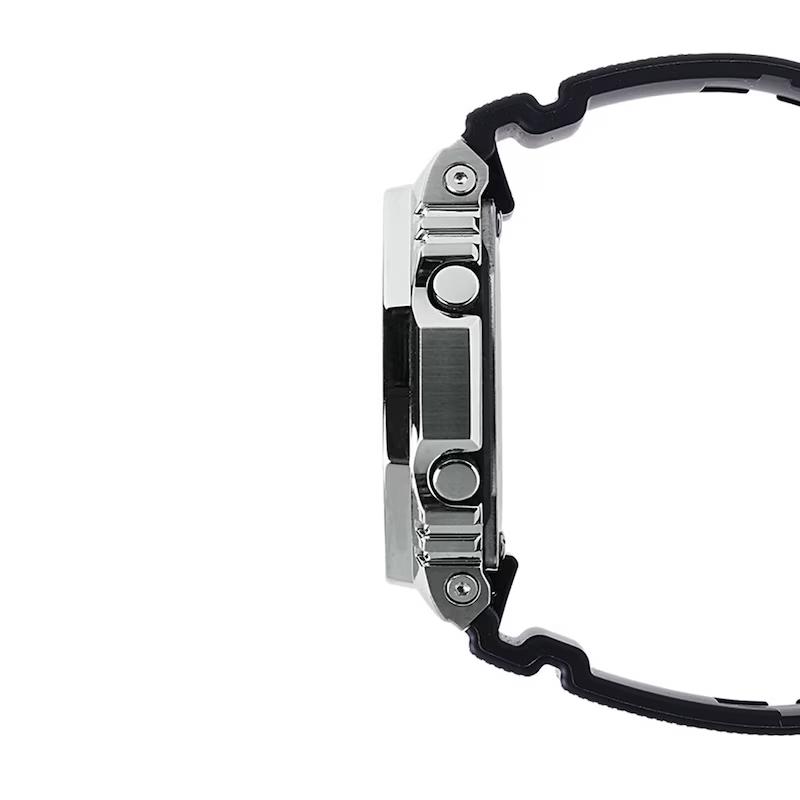 Casio - Men's Quartz Watch with Silicone Strap and Blue Dial GBM-2100A-1A2PR