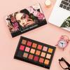 HUDA GIRL BEAUTY 18 Shades Rose Gold Edition Eyeshadow Palette with Mirror - Shimmer, and Matte Eye Shadow | Including Mars Colors and Black Shade
