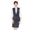 Women's Professional Waitress Vest Set - Hotel & Dental Reception Uniform