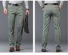2025 Men's Thin Spring/Summer Casual Straight-Leg Pants for Middle-Aged Dads - Business/Work Style