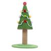 Cat Scratching Post Xmas Tree Style Sisal Protect Furniture Stable Structure Cat Tree Scratch Post for Home Indoor