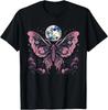 Goblincore Moth And Butterfly Flowers T-Shirt , Unisex Tee
