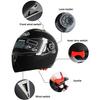 Safe Double Visors Modular Flip Up Motorcycle Helmet Full Face Casque Moto Racing Motocross Helmet
