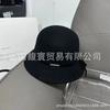 Autumn and winter with bow wool woolen basin hat bucket hat women's French Hepburn style casual versatile retro top hat