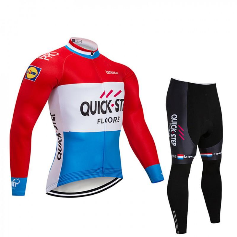 Long Sleeve Cycling Jersey Set Men Women Autumn Winter Lightweight Quick Dry UV Protection Road MTB Bike Wear
