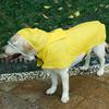 Waterproof Raincoat Dog Vest Rainy Dog Costumes Cover Dog Clothes with Hat Dog Hooded Raincoat Reflective Strip Dustproof