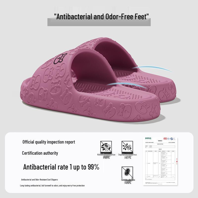 Unisex Non-Slip EVA Slippers: Cool Summer Footwear for Indoor & Outdoor Use