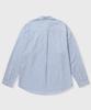 KIIMUIR (Women) Sheer Stripe Oversized Shirt_Sky Blue