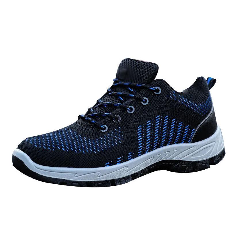 Men s Anti-Smash Puncture-Proof Low-Top Safety Work Shoes
