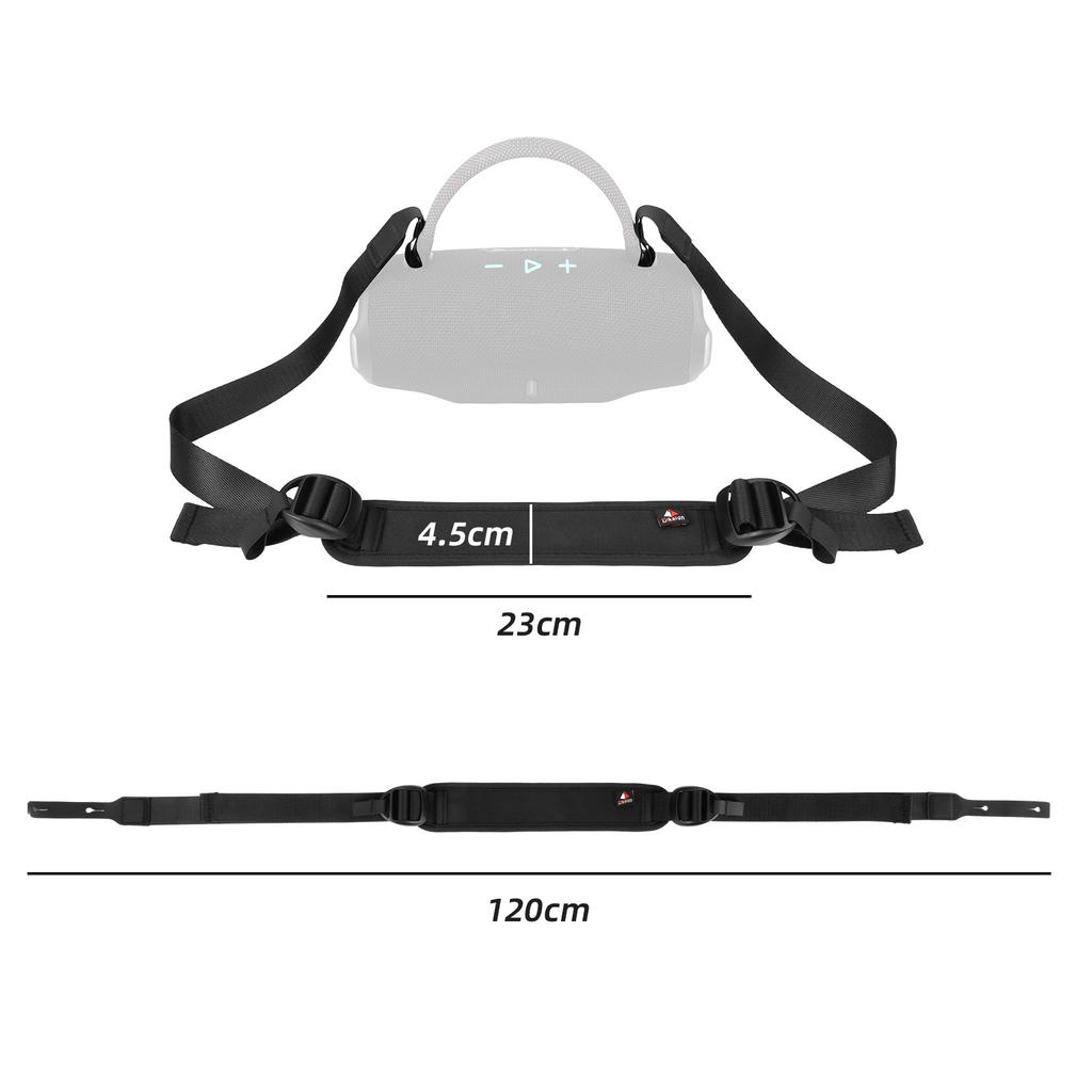 Adjustable Shoulder Strap with Padded Carry Strap Replacement Strap Travel Carrying Strap for JBL Charge 6 Speaker Accessories