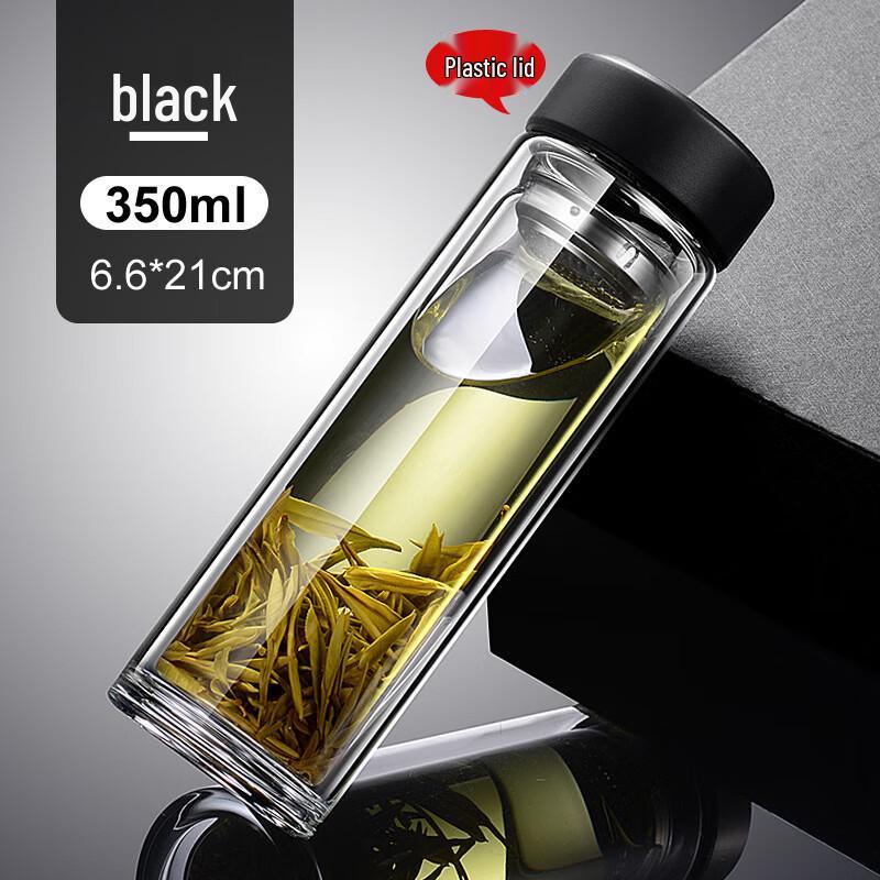 TIANXI Double-Wall Borosilicate Glass Tea Cup