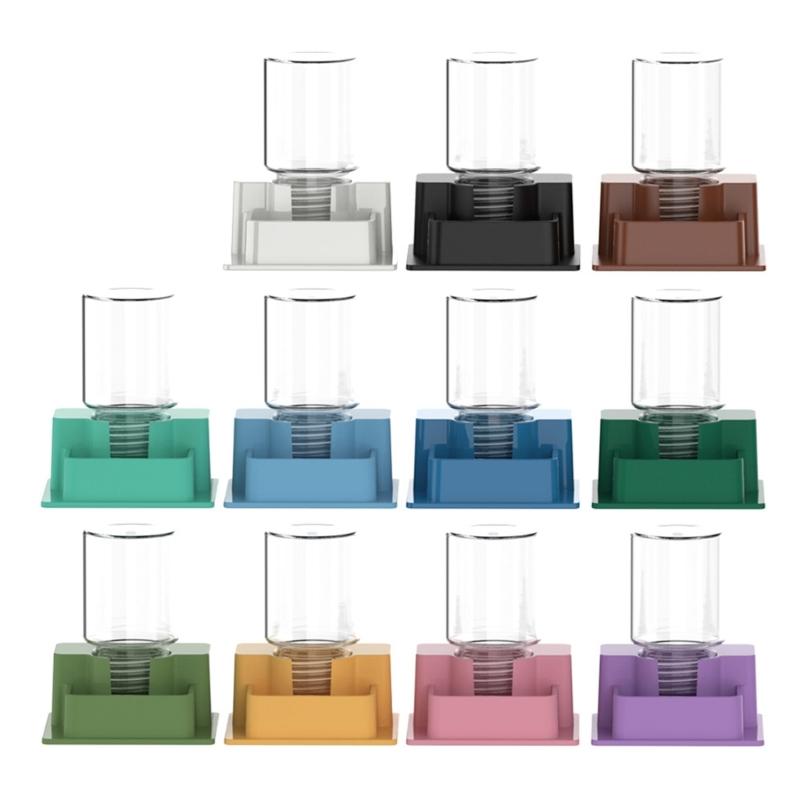 Multifunctional Transparent Reptiles Water Bowl Automatic Refill Function Reptiles Multi Level Design