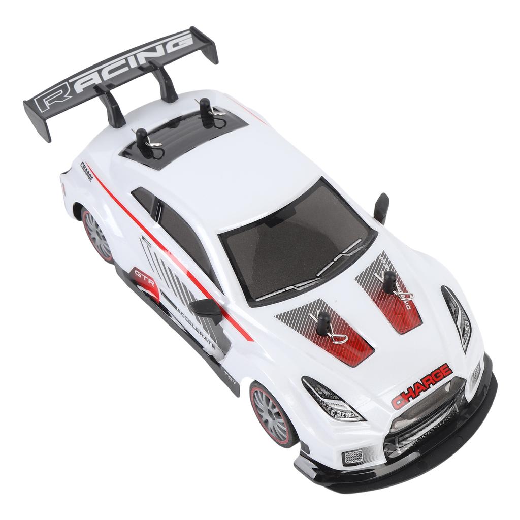 Remote Control Car, Rechargeable 4WD Drifting Vehicle with Spray Function and Lights, 2.4GHz Toy Car for Kids Boys