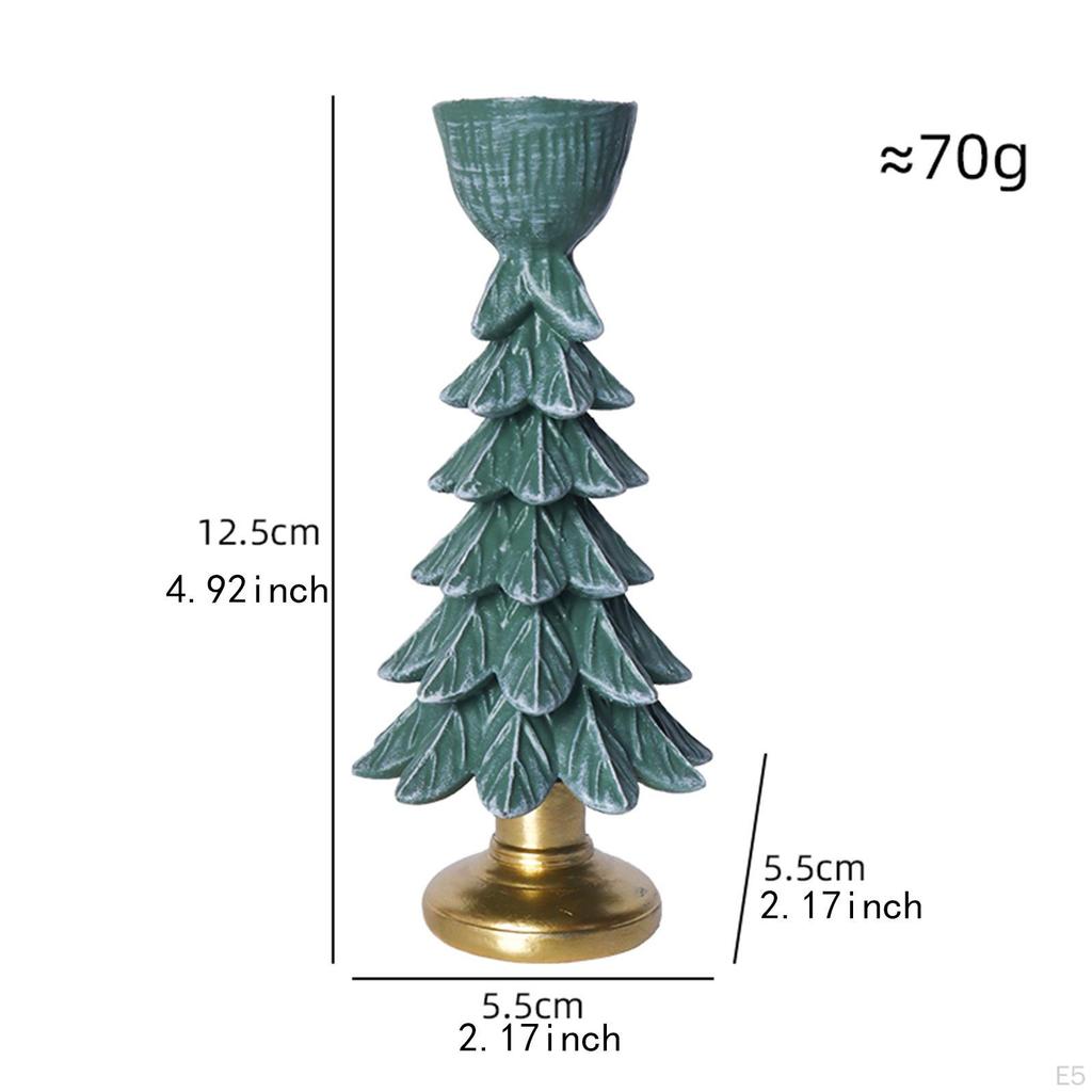 Christmas Tree Candle Holder Candles Stand Practical Creative Ornament Gift Decoration