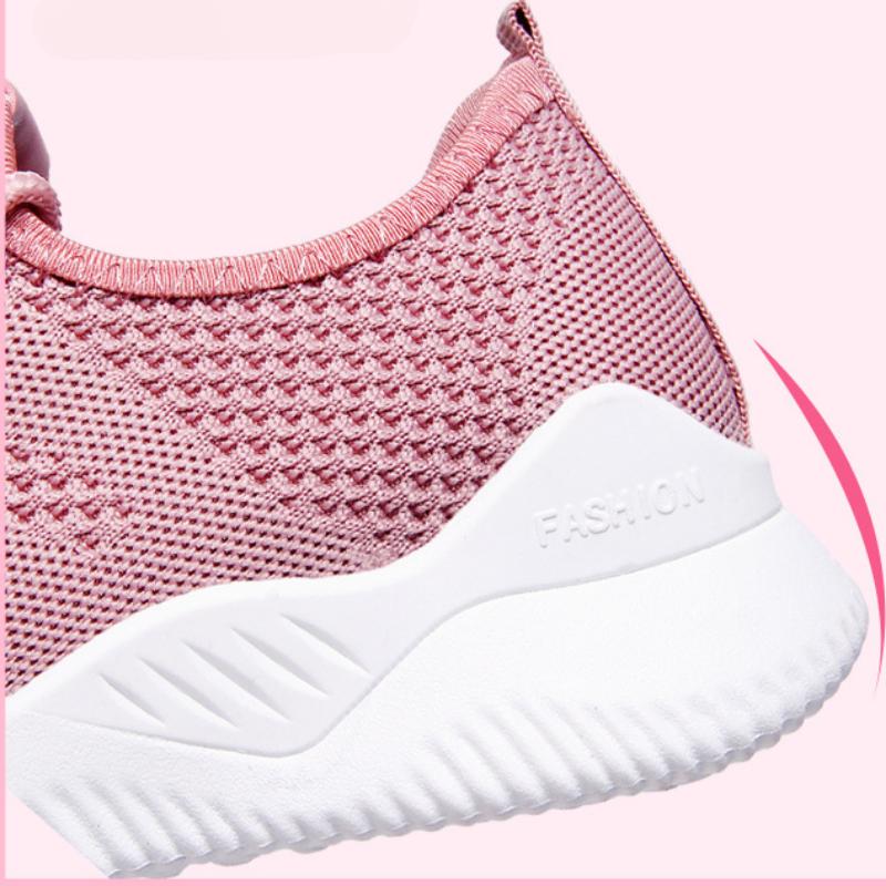 Новые повседневные модные кроссовки для бега Flying Woven Breathable Comfortable Soft — фото 10