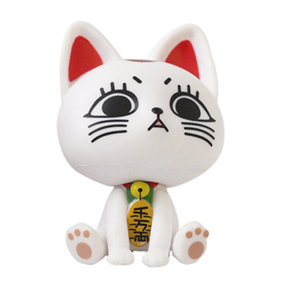 Anime Bold Party Character Ayase Momo Ekarlen Cat Q-version Sitting Posture Figurine PVC Model Anime Ornament Birthday Gift
