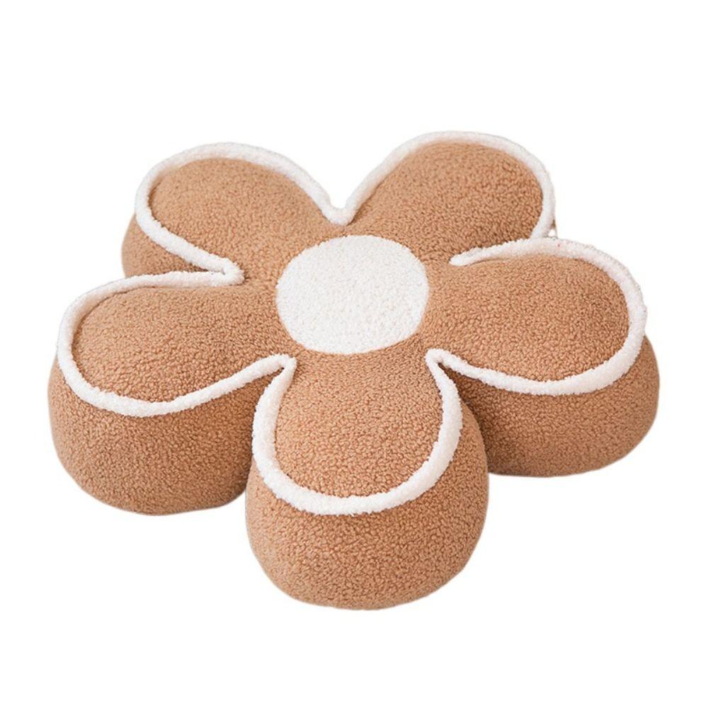 Thicker Plush Cushion Soft Seat Pillow Seat Mat Flower Seat Cushion Sofa