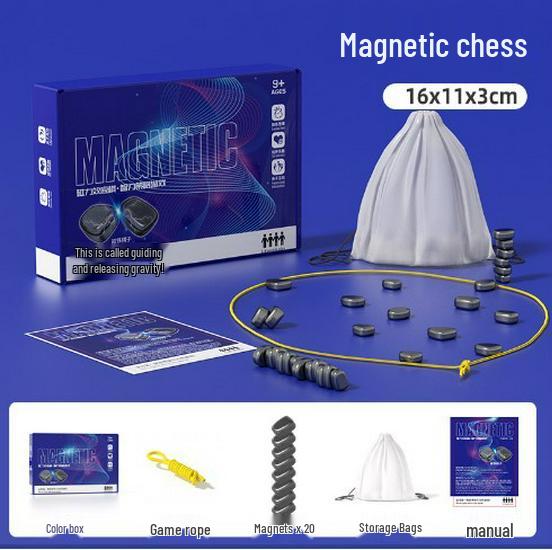 Magnetic Chess Puzzle Game for Kids – Interactive Logic and Strategy Toy