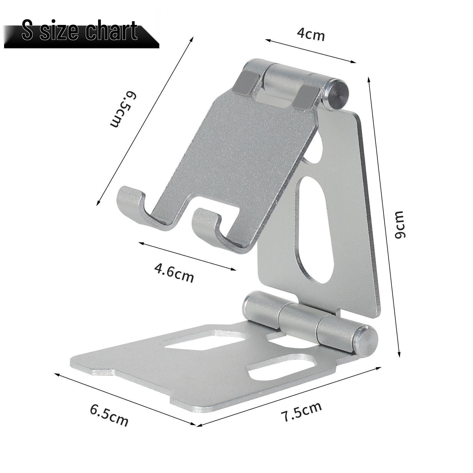 

Premium Large Aluminum Dual-Fold Phone & Tablet Stand Aluminum Alloy