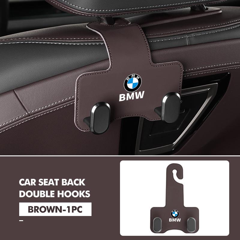 

For BMW Car Headrest Rear Seat Hanging Dual Hook Load-Bearing Storage Hook G30 G20 M3 M5 E91 E92 E93 E36 E70 X3 X4 X5 X1 E39 F30