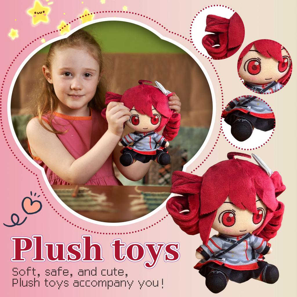 Plush Doll Toy Gift Cartoon Style Children's Rag Doll Doll