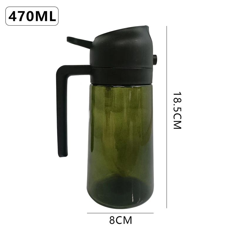 Oil Dispenser 2in1 Olive Sprayer For Cooking Oils Dispenser Accessories Home Air Fryer Outdoor Picnic Gadgets