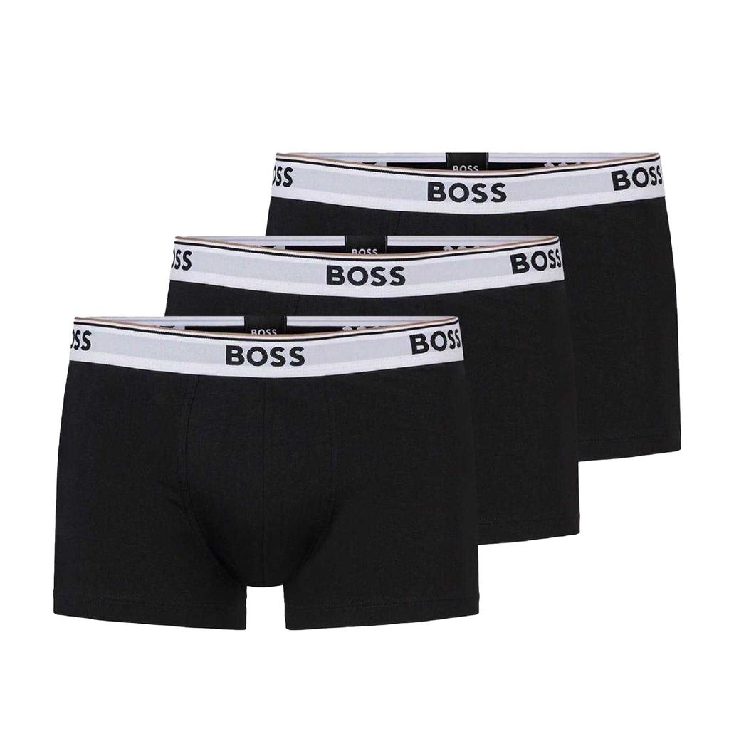 BOSS Mens Bodywear Logo Boxer Shorts (Pack of 3)