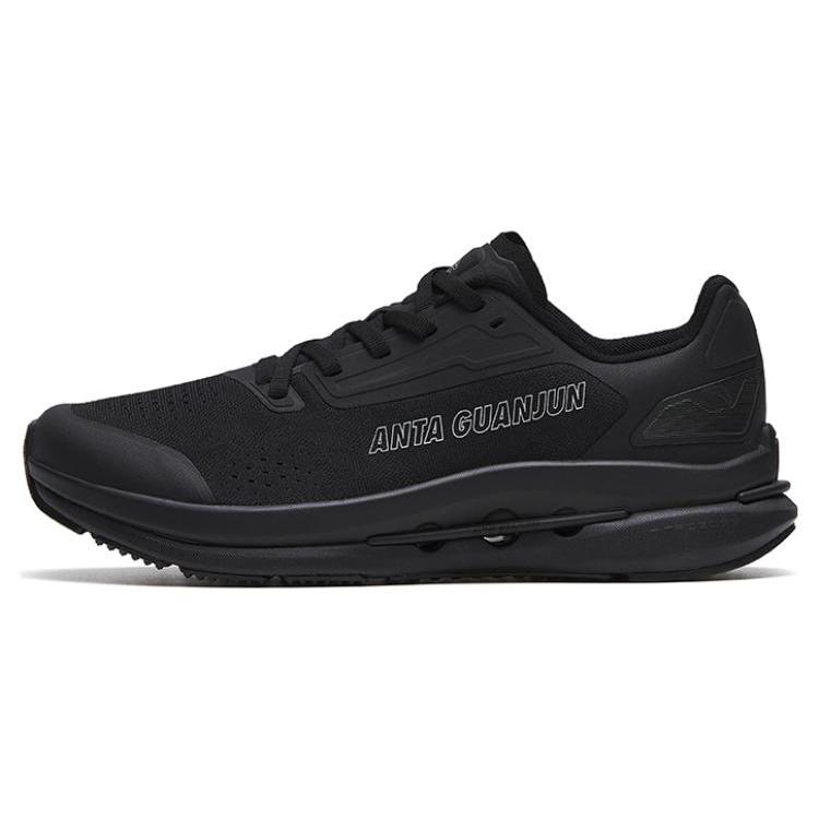 

New Anta Lightning Blade Nitrogen Technology Cushioning Breathable Low Top Running Shoes Women s Black 122245510A-3 36.5