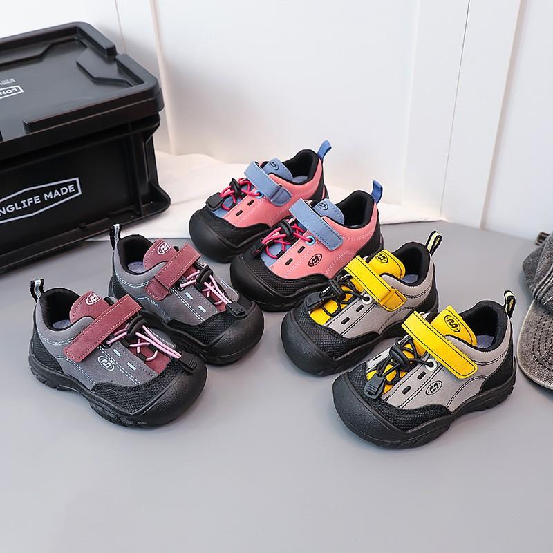 Youth Style Shoes Kids Outdoor Hiking Shoes Boys Girls Lightweight Sport Sneakers Fall Non-Slip Waterproof