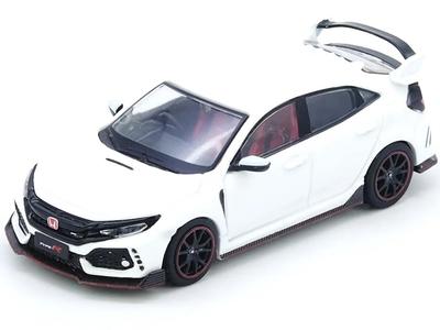 Inno Models Κλίμακα Honda Civic Λευκό Έτοιμο Προϊόν 1/64 Type-R (FK8) FK8-WHI