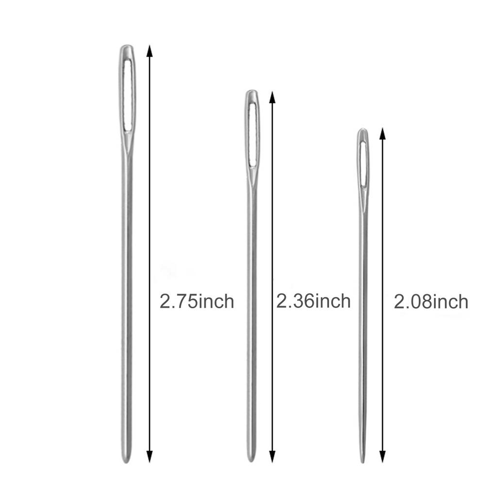 31Pcs Leather Waxed Thread Craft Tool DIY Sewing Accessories Leather Hand Sewing Needles for