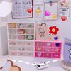 INS Girly Heart Drawer-Type Desktop Storage Box for Stationery & Jewelry