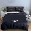 "Dark Blue Star SKA Bedding Design" Print Bedding Set Duvet Cover Pillowcases (1* Duvet Cover 2* Pillowcases Do Not Include Comforter)