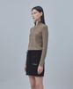 REST&RECREATION Slim Fit Half Zip-Up Knit - Khaki