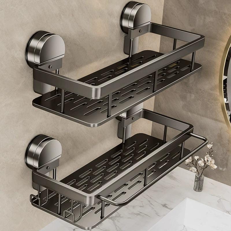 Estante de almacenamiento para baño sin taladrar organizador de pared para ducha y lavabo