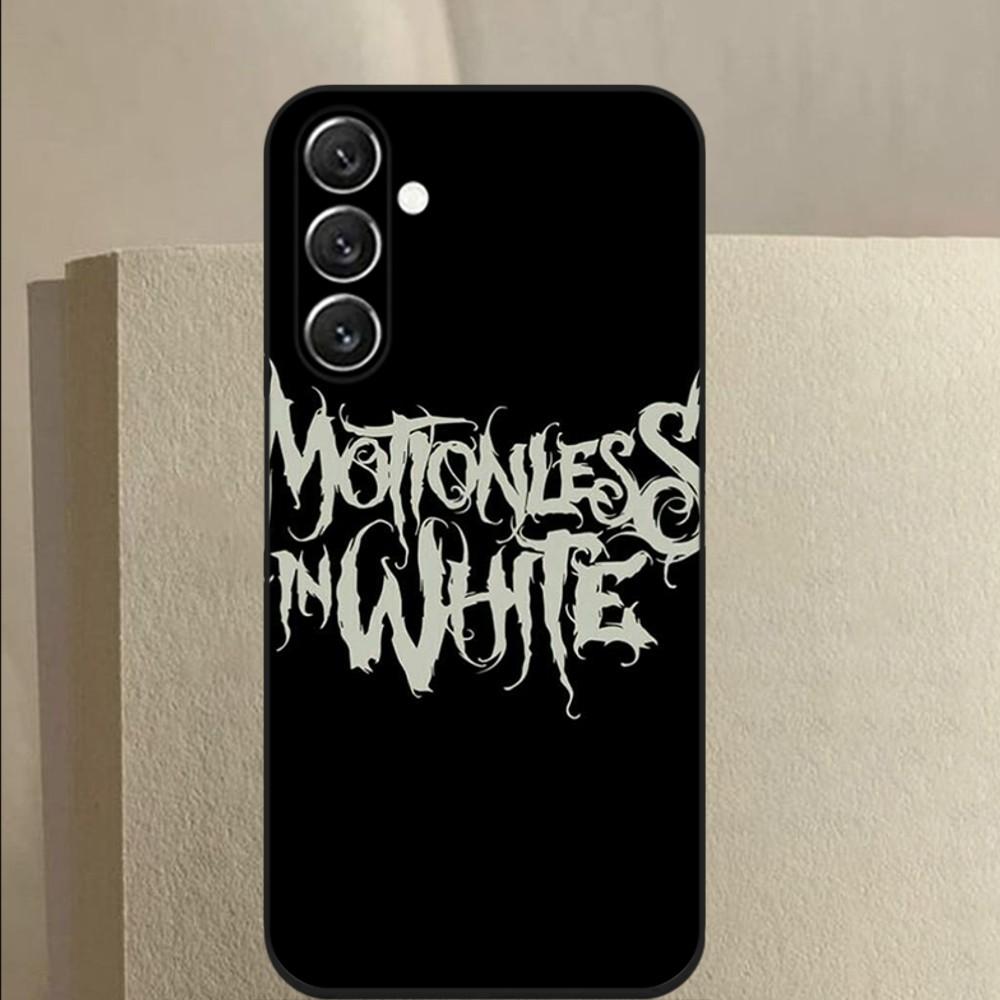 Motionless In Whites Phone Case For Samsung Galaxy A13,A21s,A22,A31,A32,A52,A53,A71,A80,A91 Soft Black Cover
