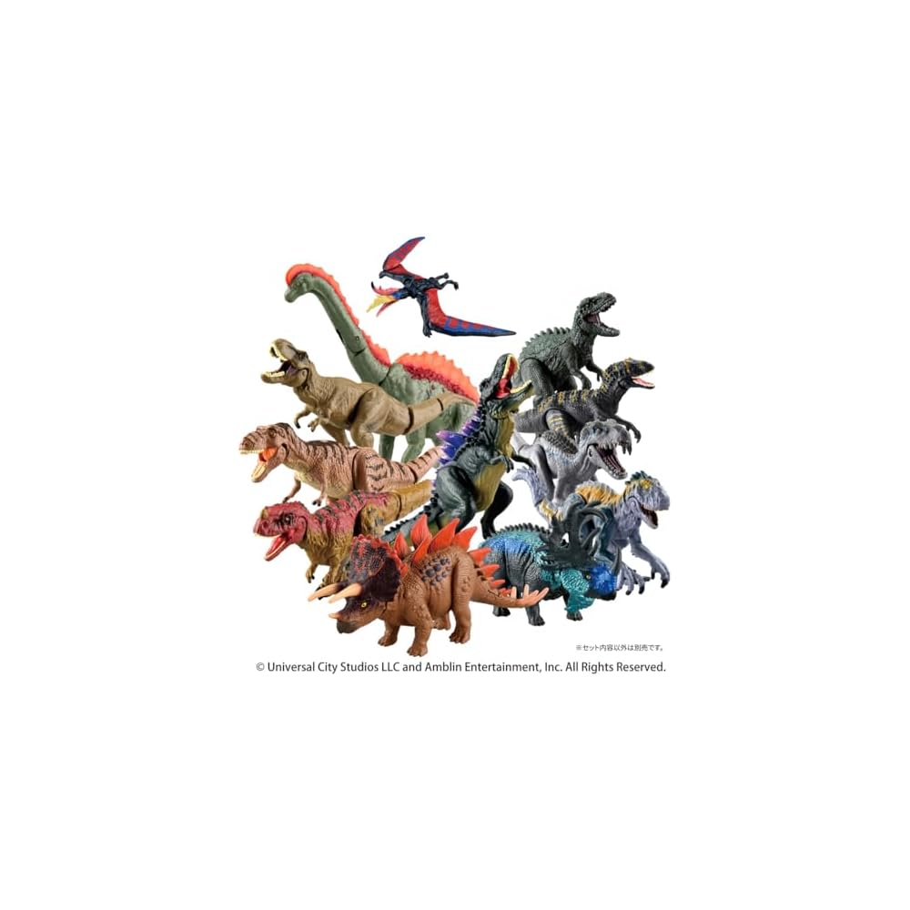 Takara Tomy Ania Jurassic World Alive Indominus Rex Dinosaur Toy for Ages 3 and Up
