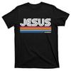 New Retro Jesus King T-Shirt Cotton Menswear