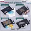 Large Transparent Mesh Pencil & Makeup Bag - Portable, Stylish, Spacious