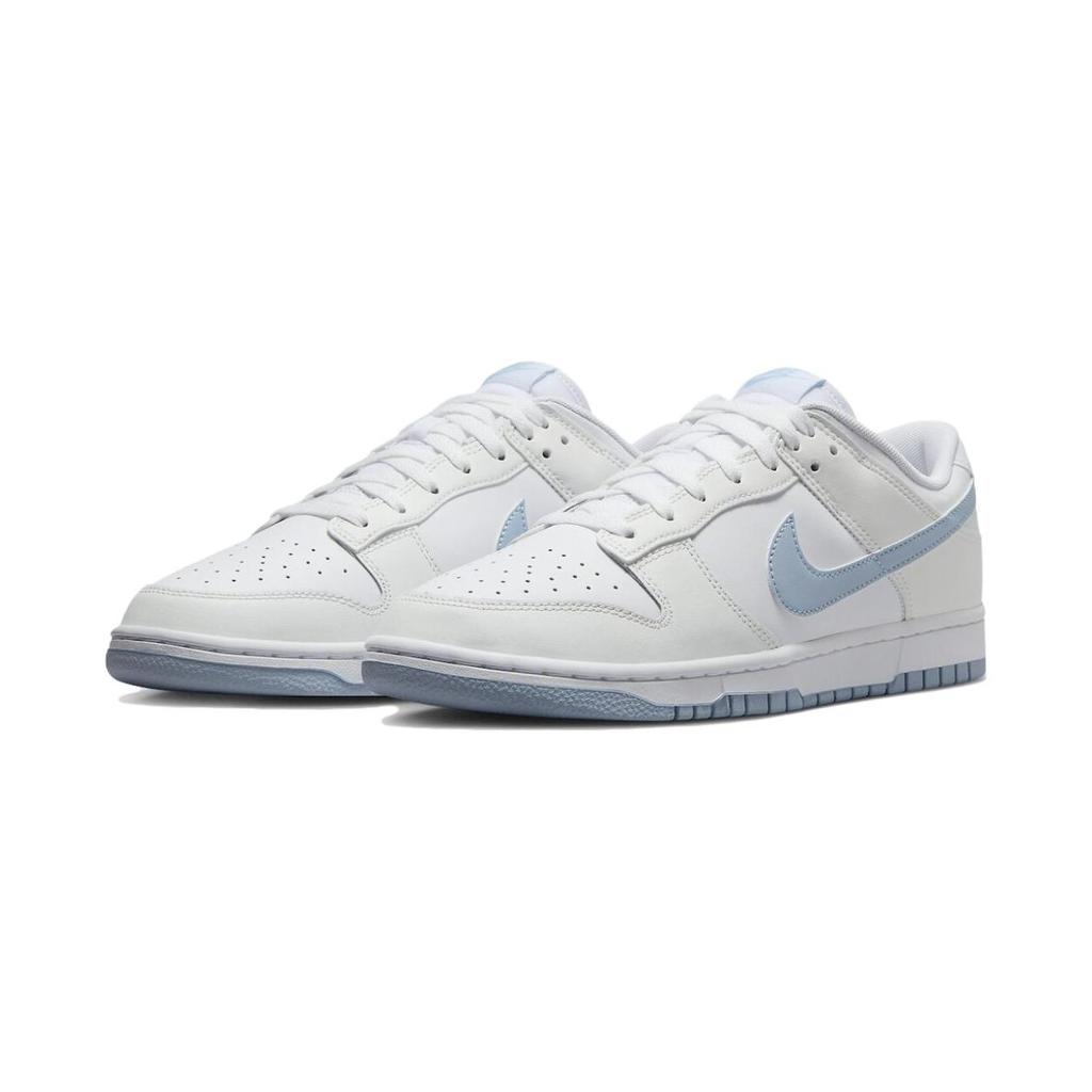 Nike Dunk Low White Light Armory Blue Skate Shoes Sneakers DV0831-109