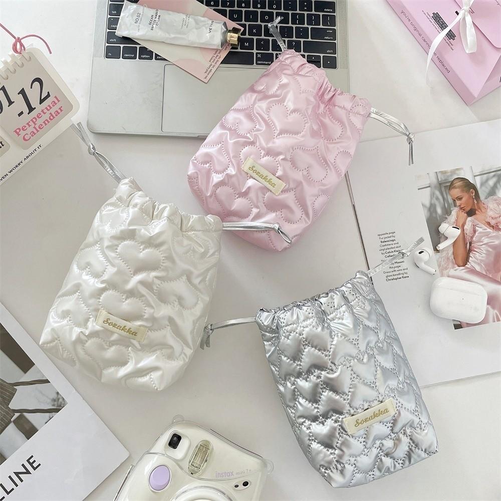 Anti-fall Drawstring Camera Bag Anti-scratch Protective Case Portable Small Lipstick Bag