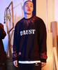 BAUST Blood Punk Printed Embroidery Sweatpants [Black]