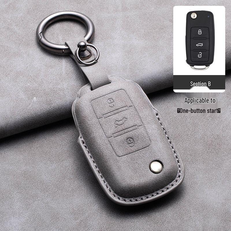 Volkswagen Key Case: Compatible with Lavida, Lingdu, Bora, Tiguan, Sagitar, Polo, Magotan, T-Cross, Teramont, and CC models.