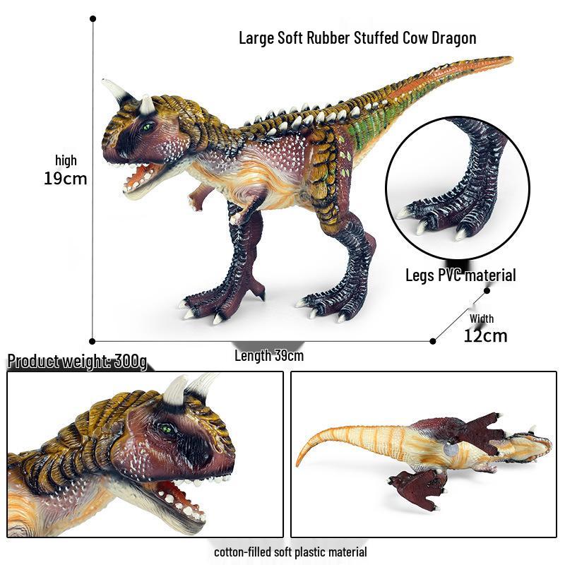 Jurassic Simulation Dinosaur Toys: Spinosaurus, Tyrannosaurus Rex, Mosasaurus