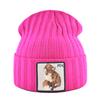 Hats For Knitted Fashion New Men Women Wolf Pattern Skullies Beanies Unisex Knitting Streetwear Hip Hop Bonnet Caps Kpop Gorras