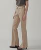 MOTT Slit Cotton Pants-Beige