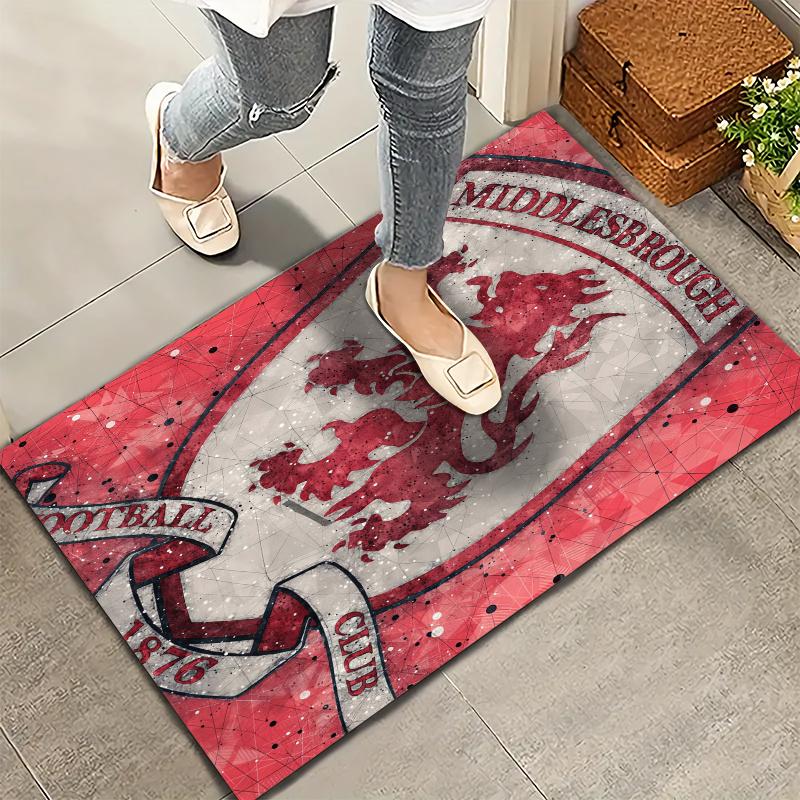 Middlesbrough Carpet Rug for Living Room Bedroom Home Sofa Decoration,Kids play Nonslip Floor Mat